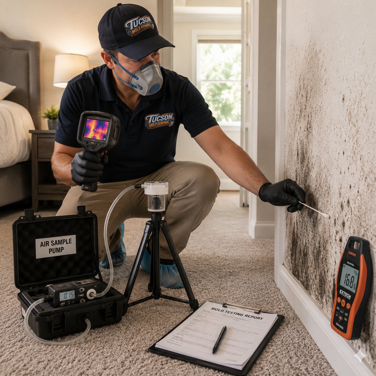 Tucson Mold Removal - Testing